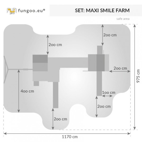 Plac zabaw Maxi Smile Farm Fungoo