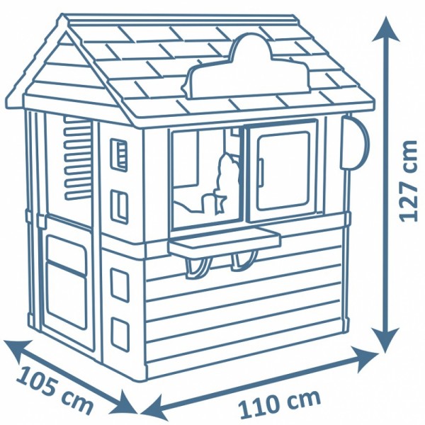 Domek Ogrodowy Lodziarnia Sweety Corner Smoby